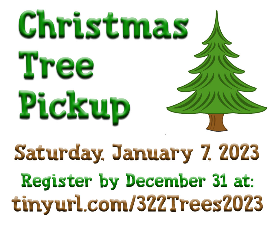 Christmas Tree Pickup Findlay Area Apartment Association